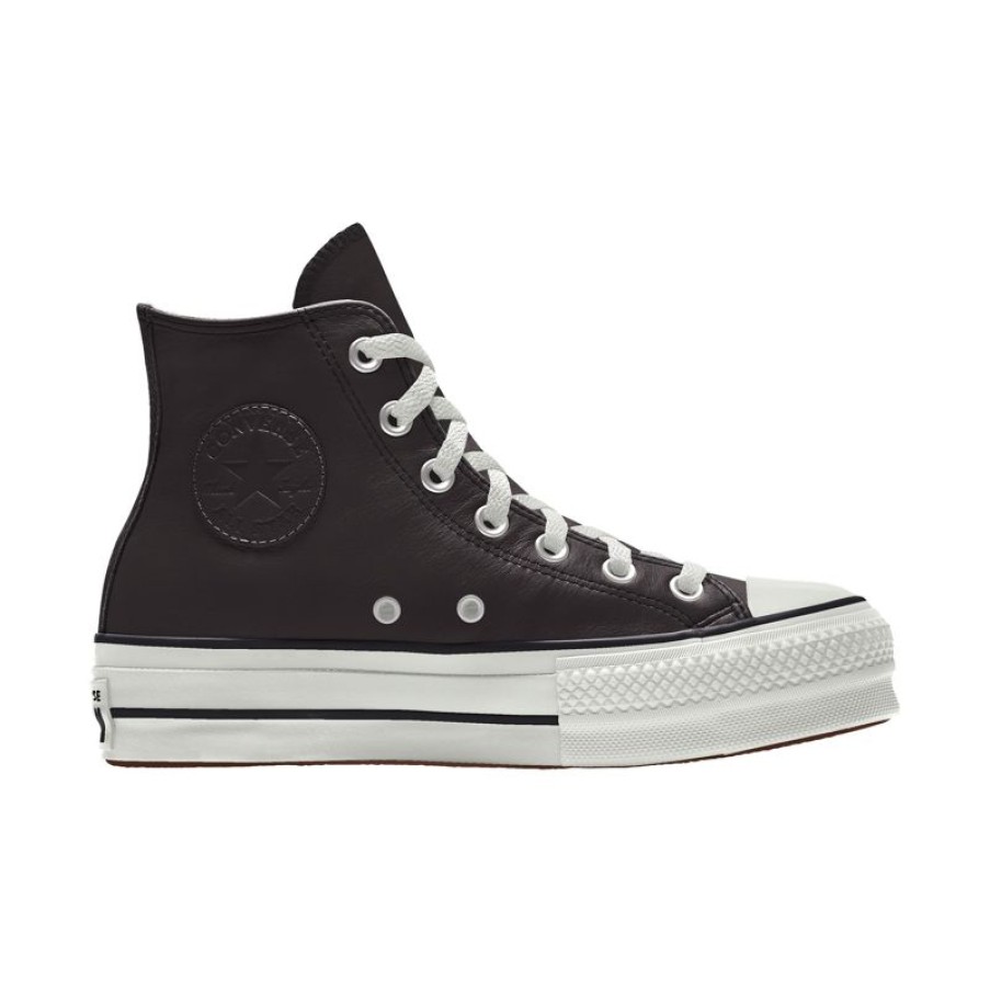 Hombre Converse Corte Alto | Custom Chuck Taylor All Star Lift Platform Leather By You