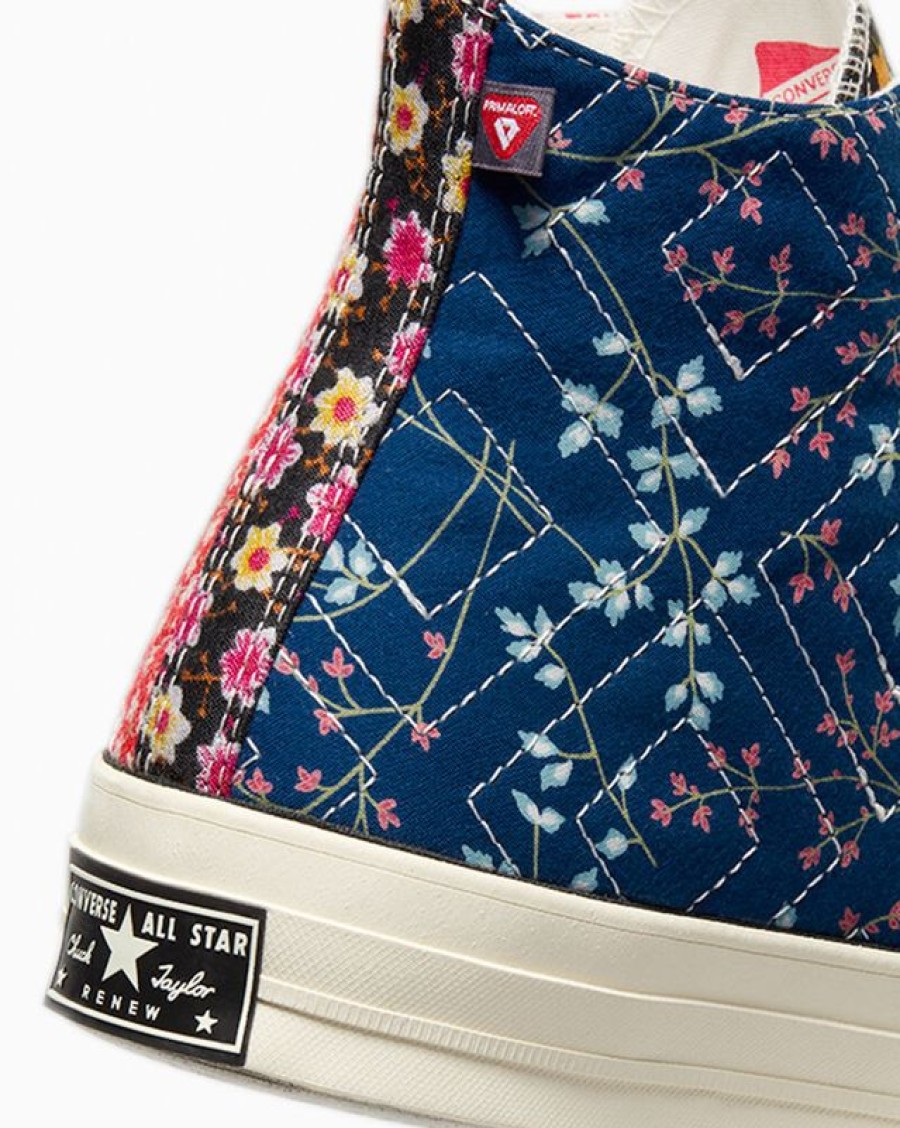 Mujer Converse Corte Alto | Converse Upcycled Floral Chuck 70