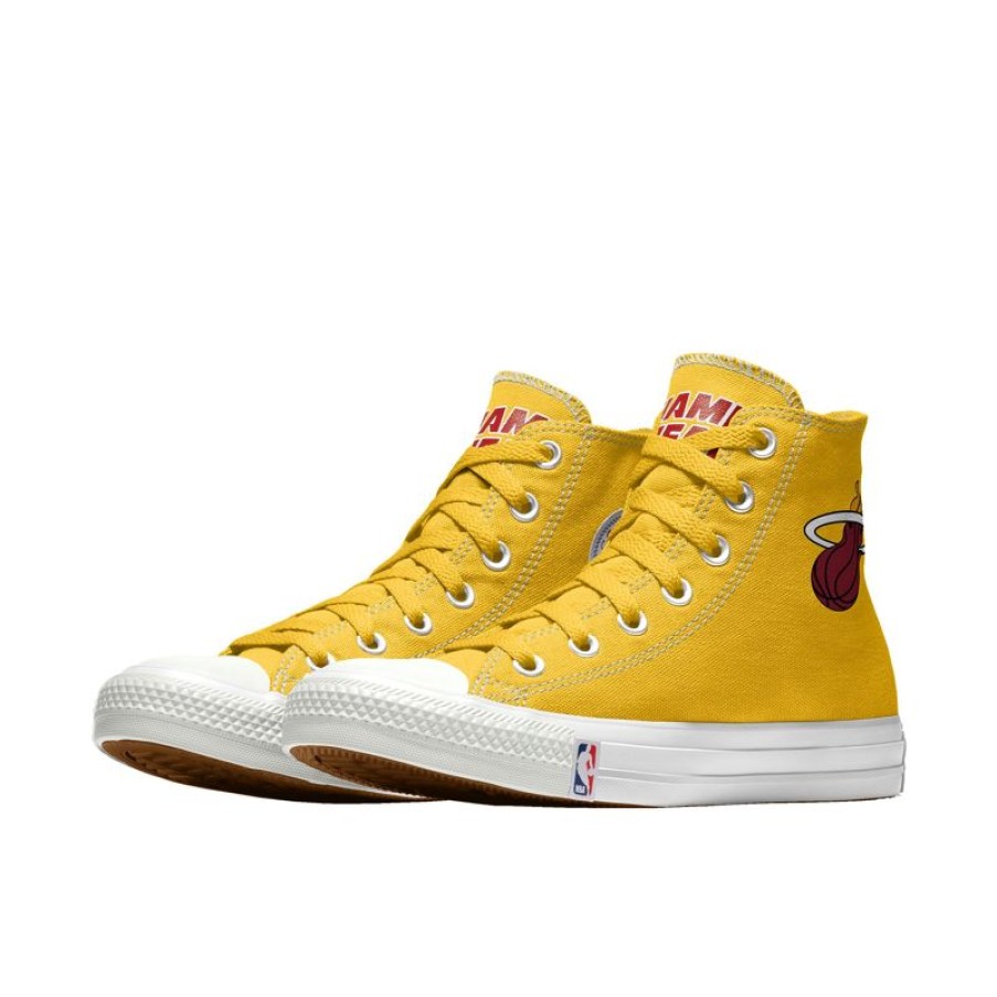 Mujer Converse Modelos Anchos | Custom Chuck Taylor All Star NBA By You - Miami Heat