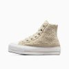 Mujer Converse Plataformas | Chuck Taylor All Star Lift Platform Sherpa