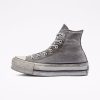 Hombre Converse Corte Alto | Chuck Taylor All Star Platform Smoked Canvas