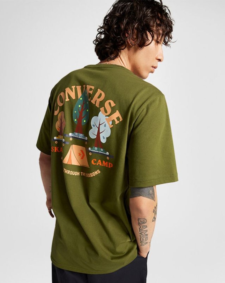 Mujer Converse Winter Shop | All Star Tree T-shirt