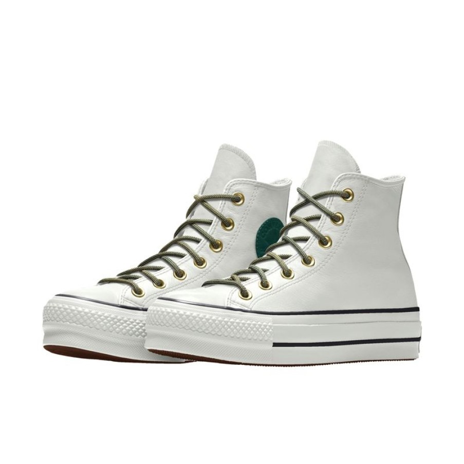 Mujer Converse Plataformas | Custom Chuck Taylor All Star Lift Platform Leather By You