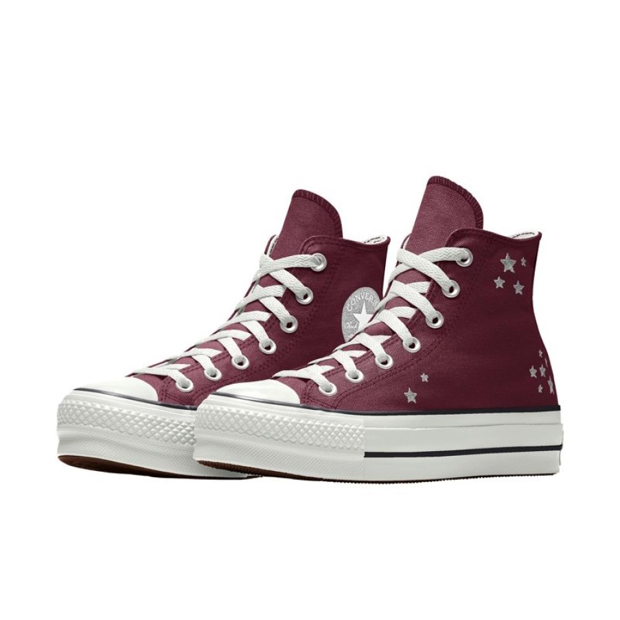 Hombre Converse Corte Alto | Custom Chuck Taylor All Star Lift Platform Embroidery By You