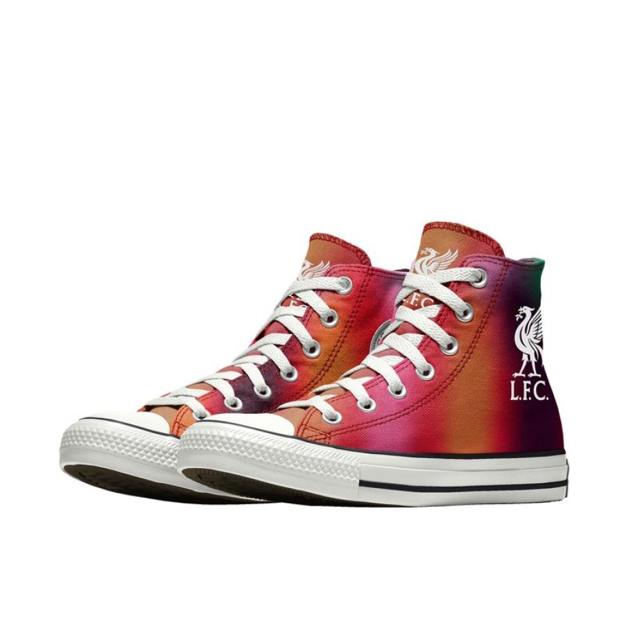 Hombre Converse Chuck Clasicas | Converse By You X Lfc Chuck Taylor All Star