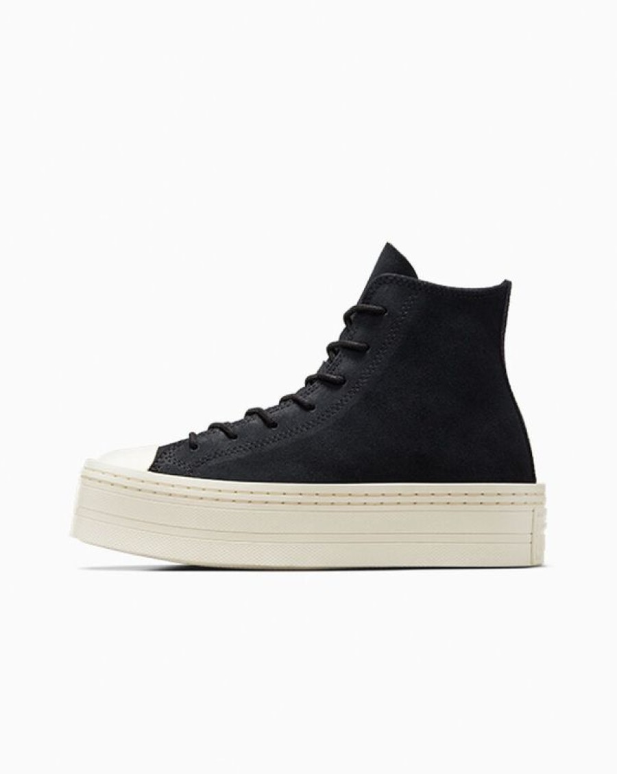 Mujer Converse Plataformas | Chuck Taylor All Star Modern Lift Platform Mono Suede