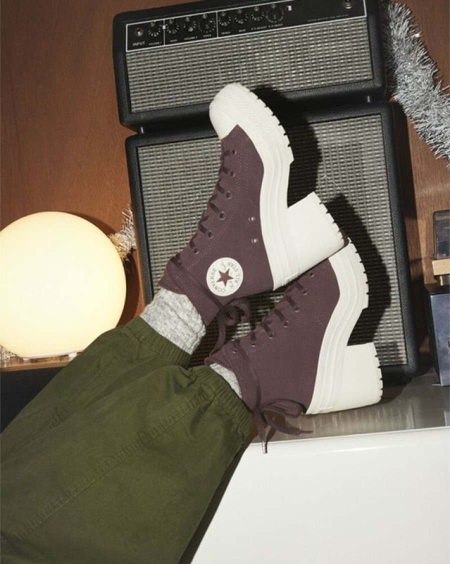 Mujer Converse Winter Shop | Chuck 70 De Luxe Heel Suede