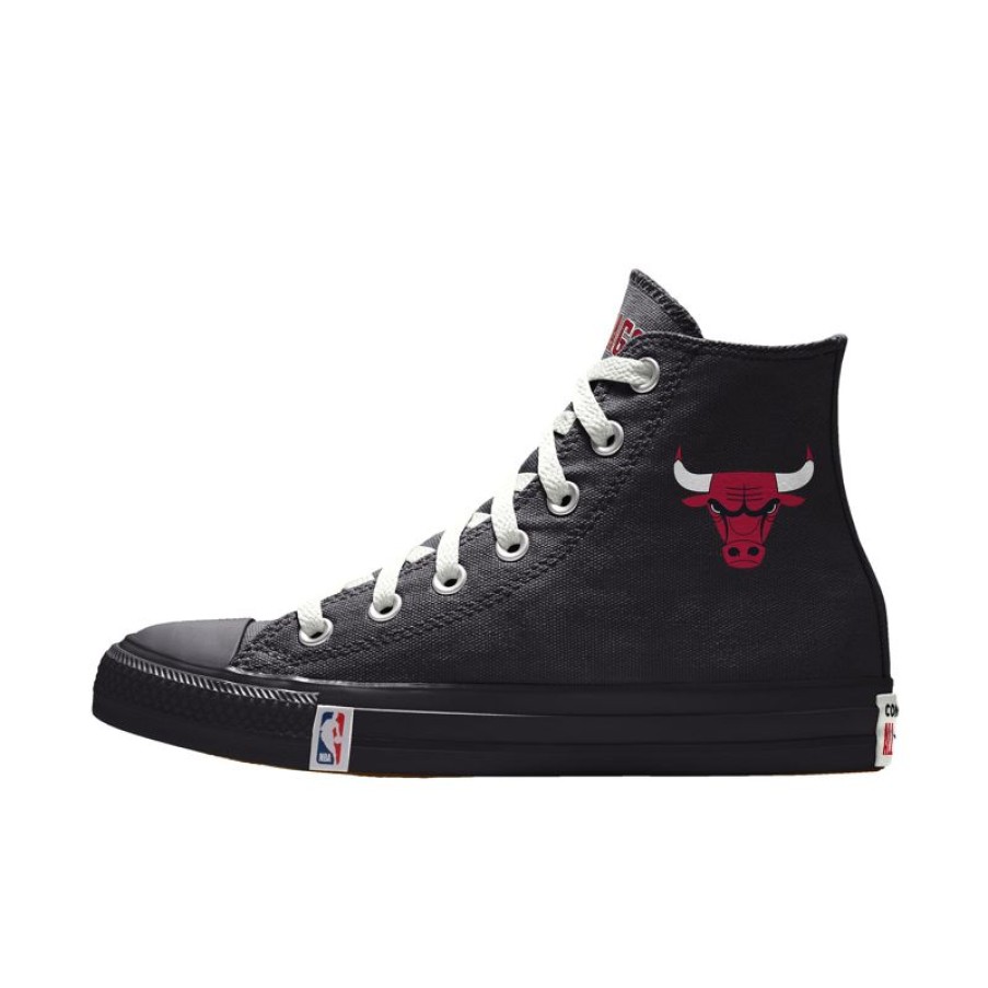 Mujer Converse Chuck Cl Sicas | Custom Chuck Taylor All Star NBA By You - Chicago Bulls