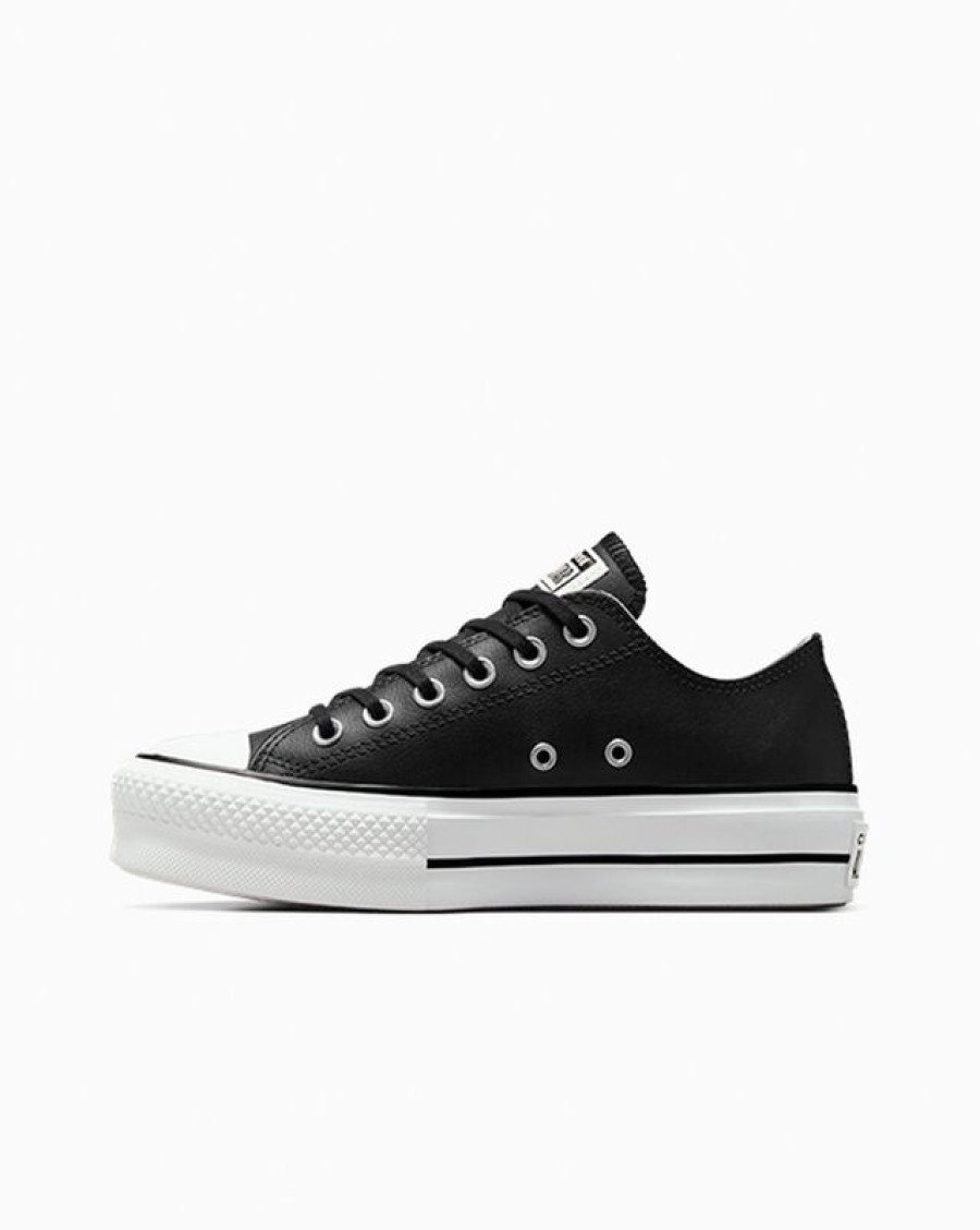 Hombre Converse Corte Bajo | Chuck Taylor All Star Platform Clean Leather