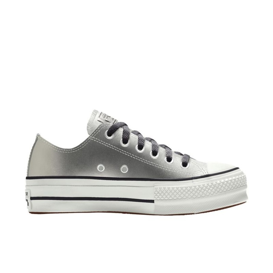 Mujer Converse Corte Bajo | Custom Chuck Taylor All Star Lift Platform Leather By You