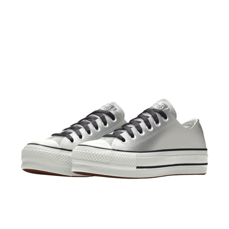 Mujer Converse Corte Bajo | Custom Chuck Taylor All Star Lift Platform Leather By You