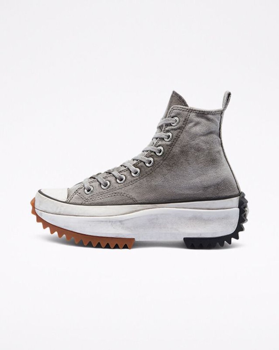 Hombre Converse Plataformas | Run Star Hike Smoked Canvas