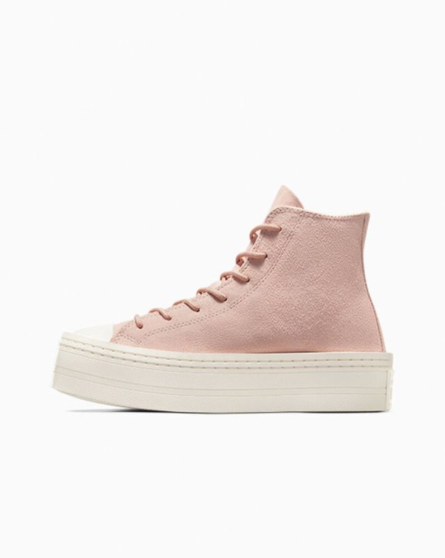 Mujer Converse Botas | Chuck Taylor All Star Modern Lift Platform Mono Suede