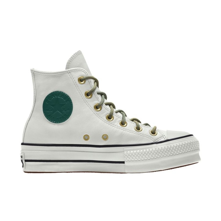 Hombre Converse Plataformas | Custom Chuck Taylor All Star Lift Platform Leather By You