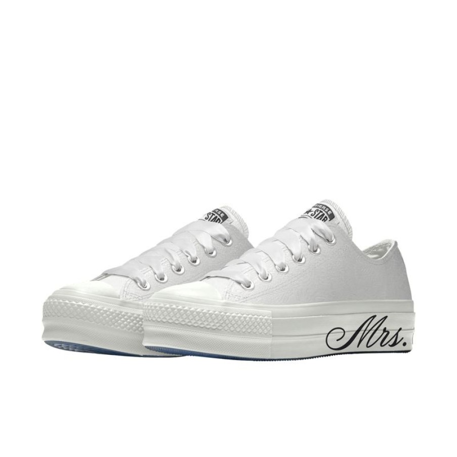 Hombre Converse Corte Bajo | Custom Chuck Taylor All Star Lift Platform Premium Wedding By You