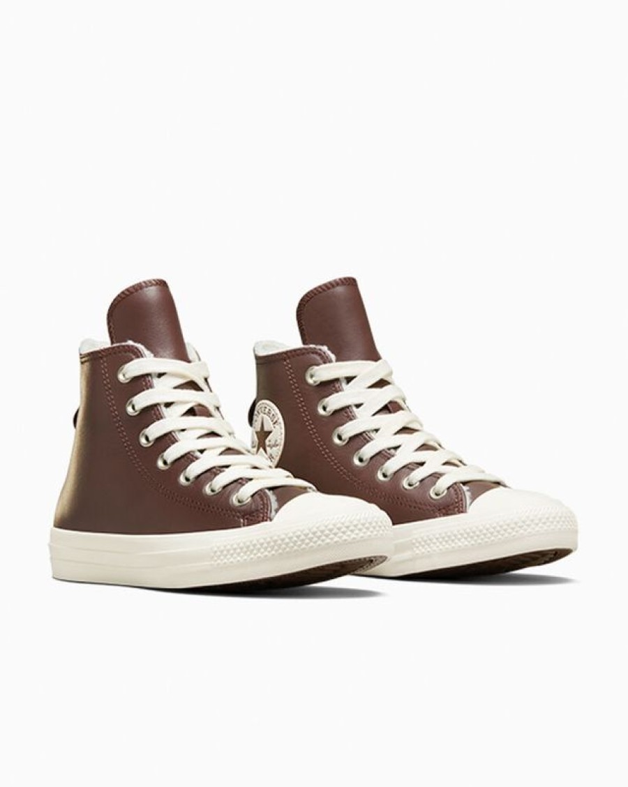 Mujer Converse Chuck Cl Sicas | Chuck Taylor All Star Leather Faux Fur Lining