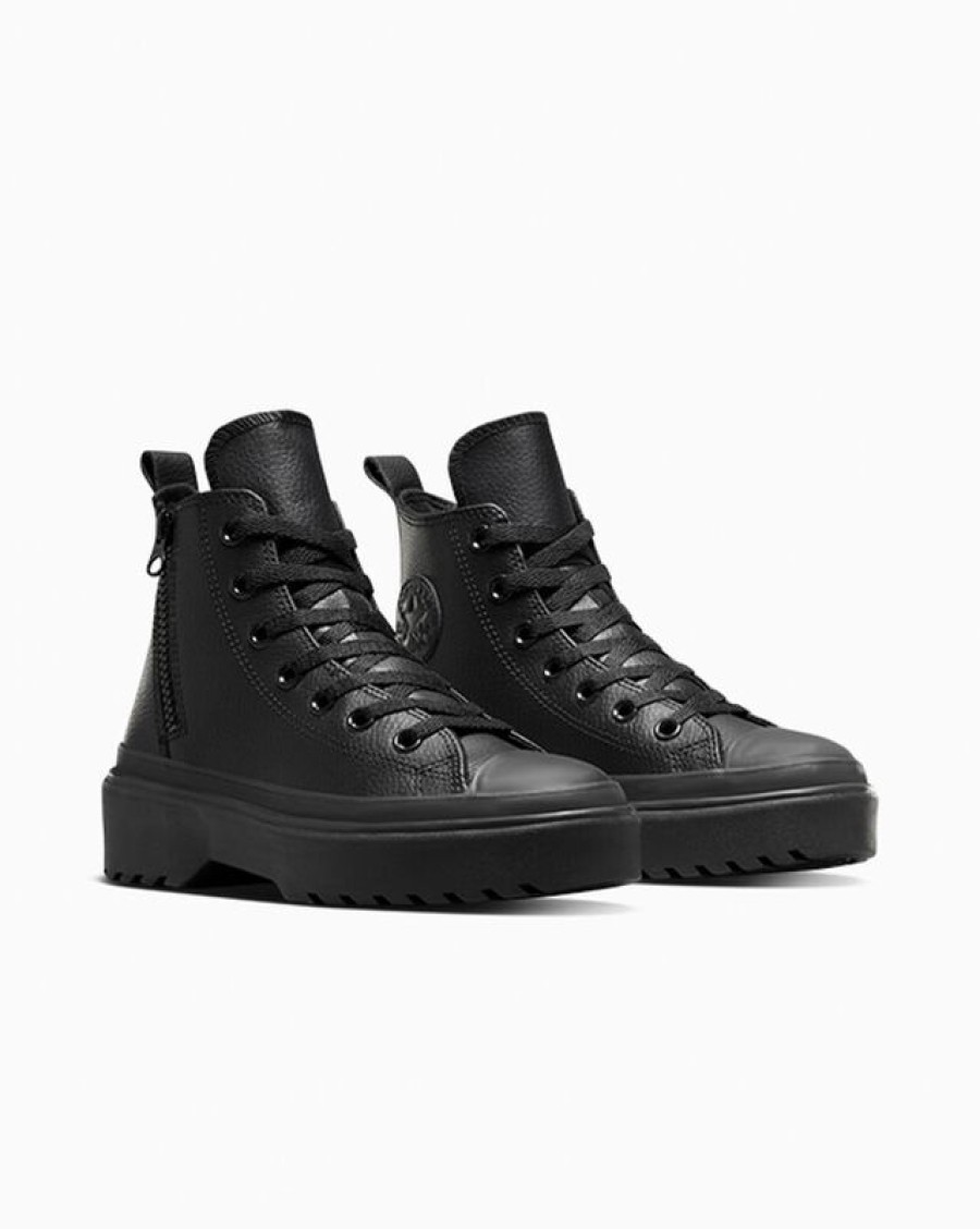 Ninos Converse Corte Alto | Chuck Taylor All Star Lugged Lift Platform Leather