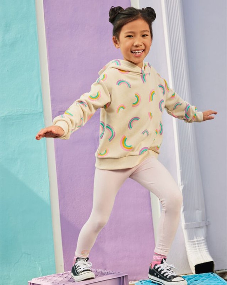 Ninos Converse Partes De Arriba Y Camisetas | Rainbow Hoodie & Leggings Set