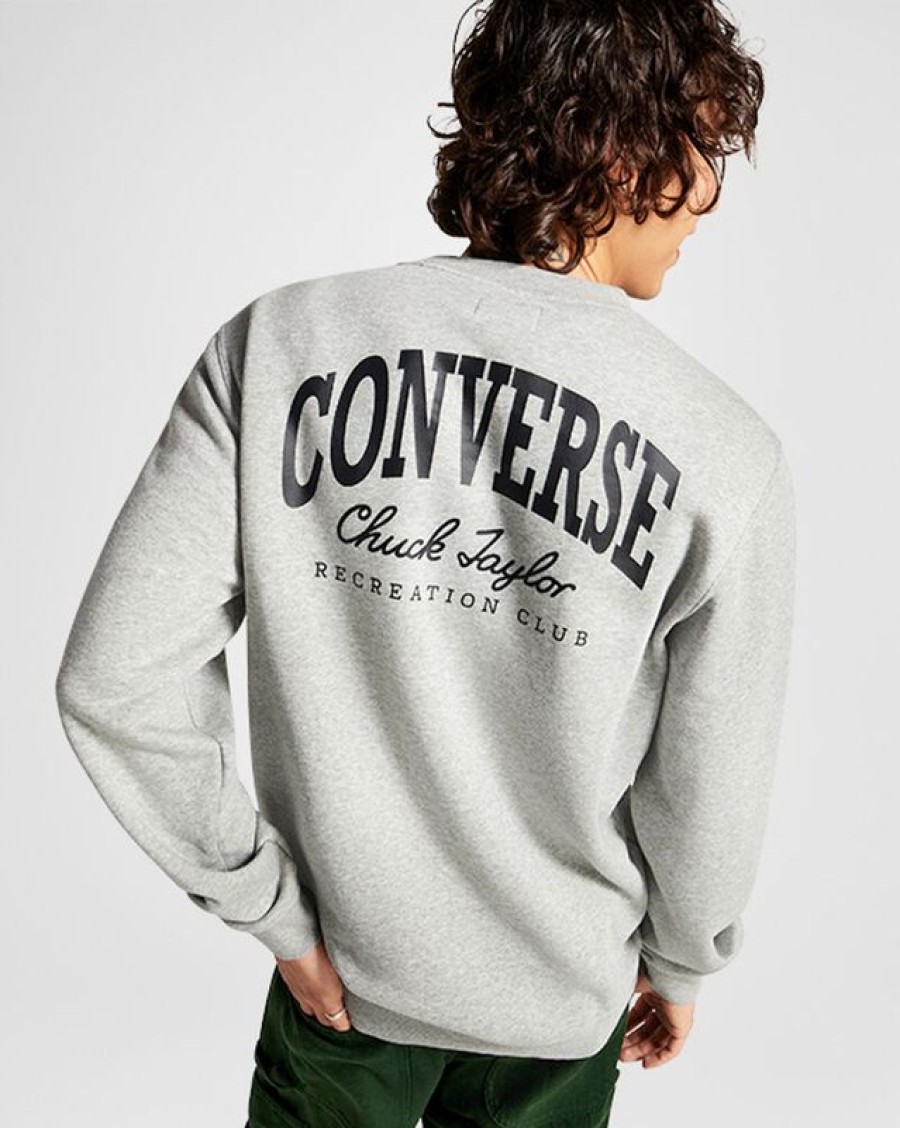 Hombre Converse Chaquetas Y Sudaderas | All Star Old School Crew