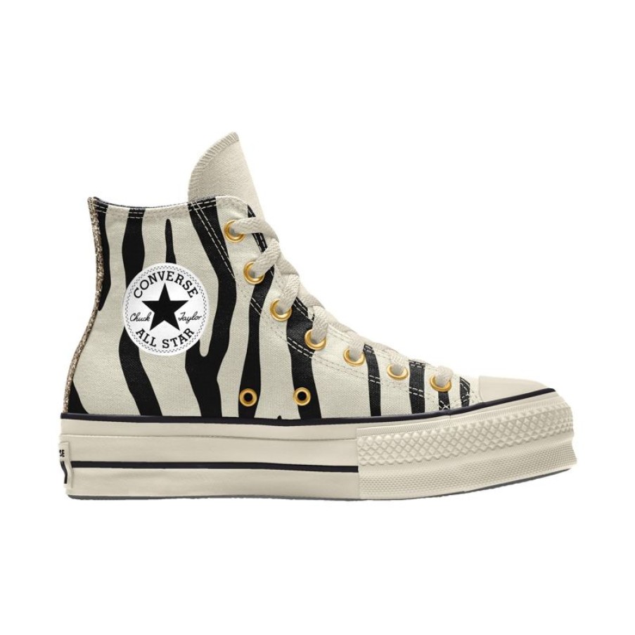 Hombre Converse Plataformas | Custom Chuck Taylor All Star Lift Platform Glitter By You