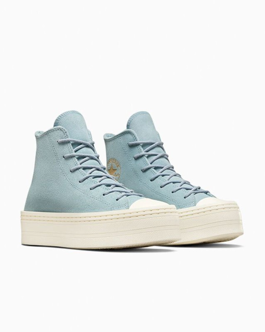 Mujer Converse Corte Alto | Chuck Taylor All Star Modern Lift Platform Suede