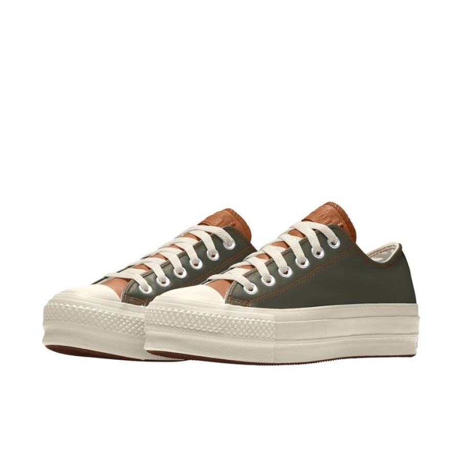 Mujer Converse Plataformas | Custom Chuck Taylor All Star Lift Platform Leather By You