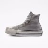 Hombre Converse Corte Alto | Chuck Taylor All Star Platform Smoked Canvas