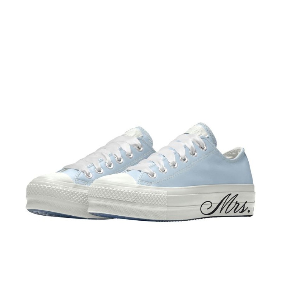 Hombre Converse Plataformas | Custom Chuck Taylor All Star Lift Platform Premium Wedding By You