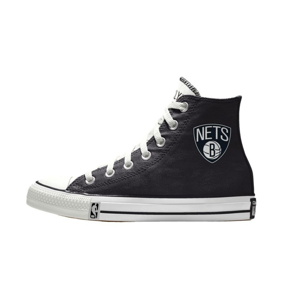 Mujer Converse Chuck Cl Sicas | Custom Chuck Taylor All Star NBA By You - Brooklyn Nets