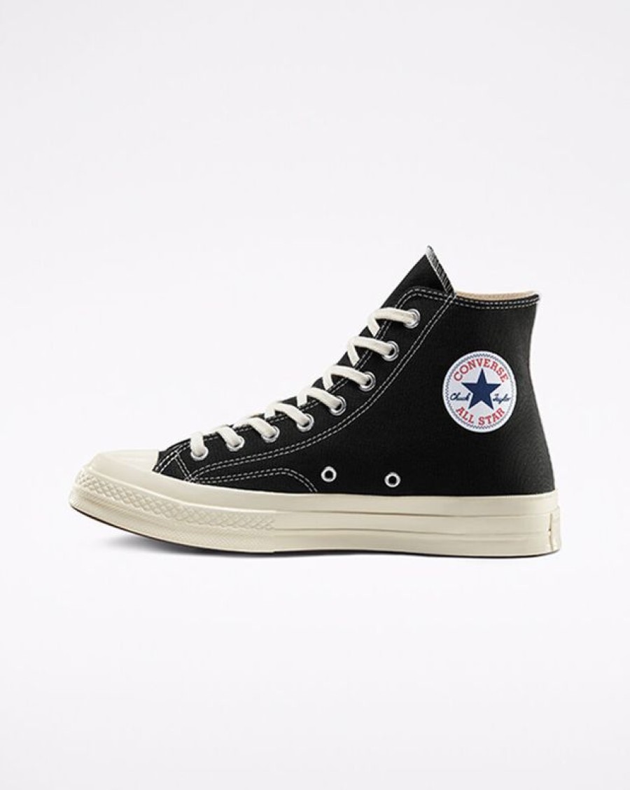 Hombre Converse Corte Alto | Converse X Comme Des Garcons Play Chuck 70