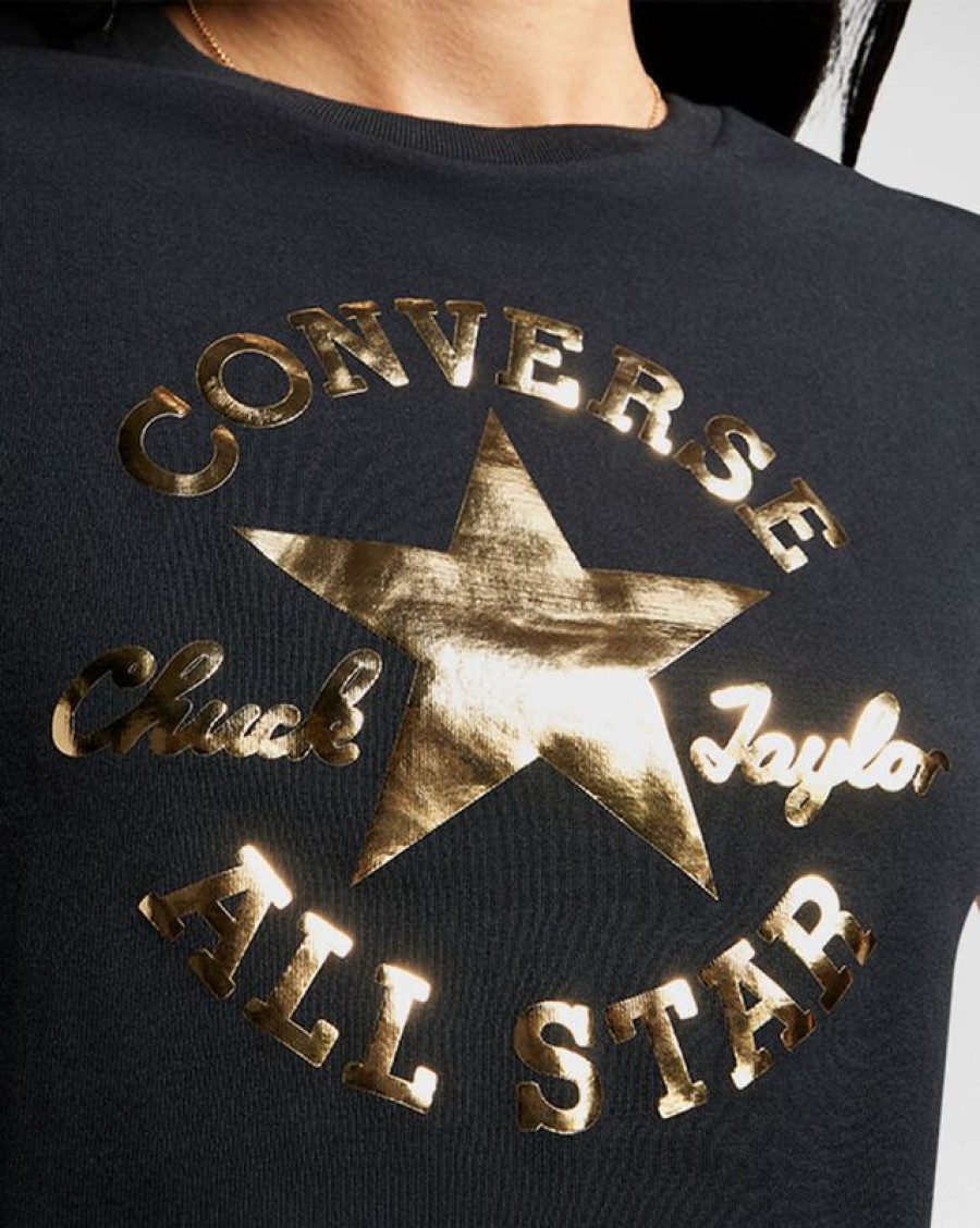 Mujer Converse Partes De Arriba Y Camisetas | Chuck Taylor Patch Cropped T-Shirt