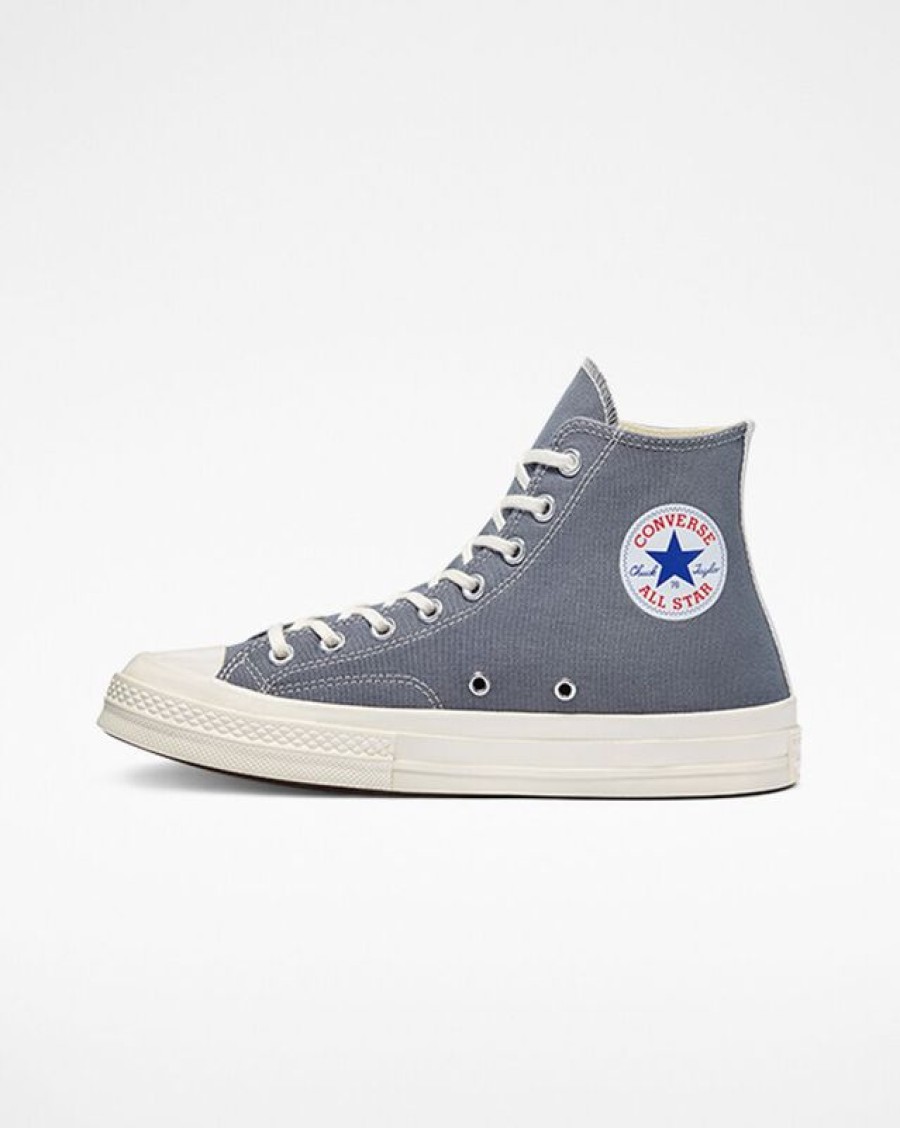 Hombre Converse Corte Alto | Converse X Comme Des Garcons Play Chuck 70