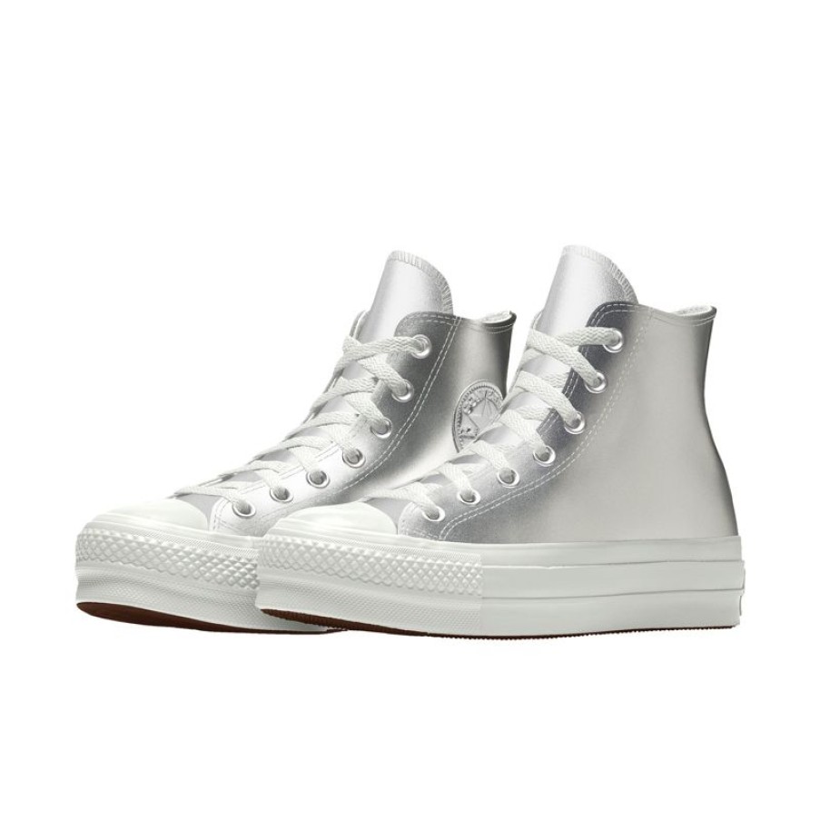 Mujer Converse Chuck Cl Sicas | Custom Chuck Taylor All Star Lift Platform Leather By You