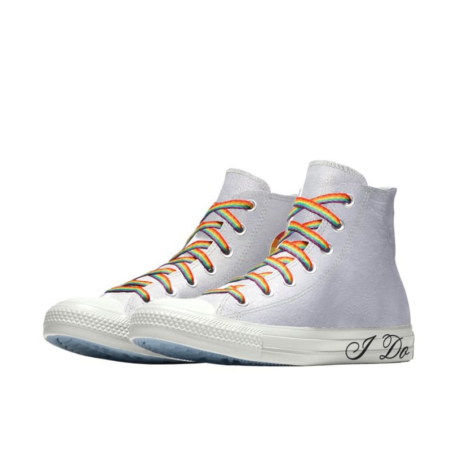 Mujer Converse Corte Alto | Custom Chuck Taylor All Star Premium Wedding By You