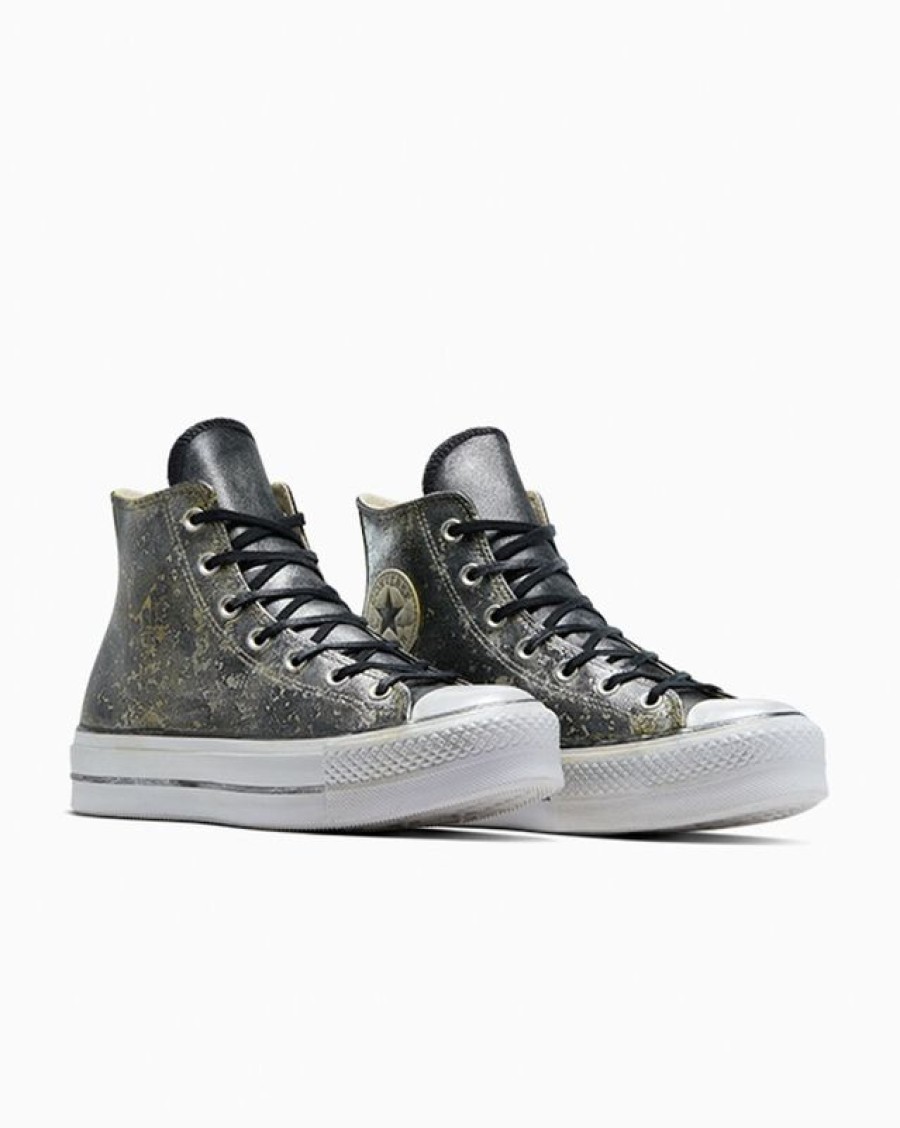 Mujer Converse Plataformas | Chuck Taylor All Star Lift Platform Leather