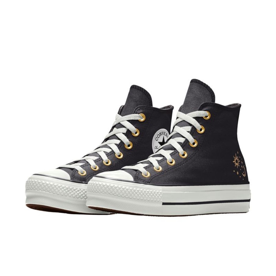 Mujer Converse Plataformas | Custom Chuck Taylor All Star Lift Platform Embroidery By You