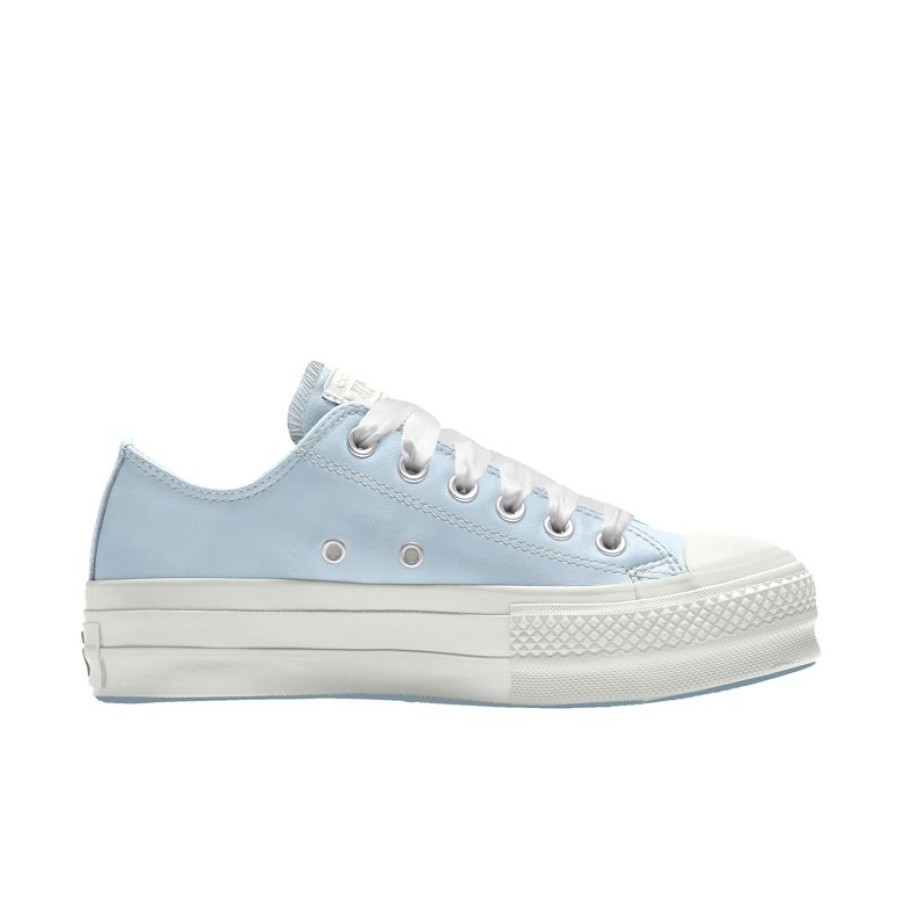 Mujer Converse Corte Bajo | Custom Chuck Taylor All Star Lift Platform Premium Wedding By You