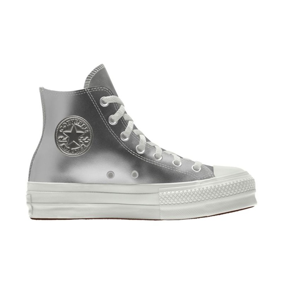 Mujer Converse Personalizar | Custom Chuck Taylor All Star Lift Platform Leather By You