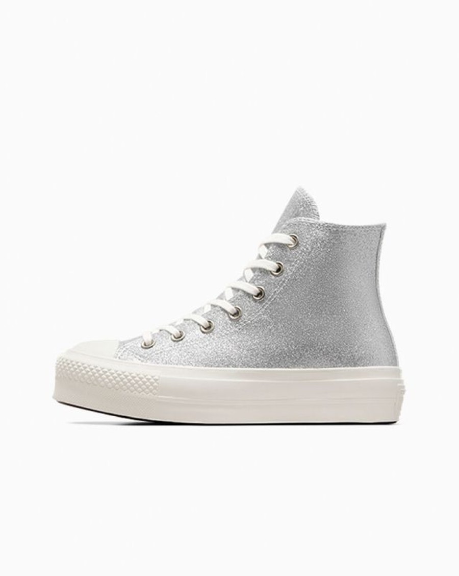 Mujer Converse Plataformas | Chuck Taylor All Star Lift Platform Glitter