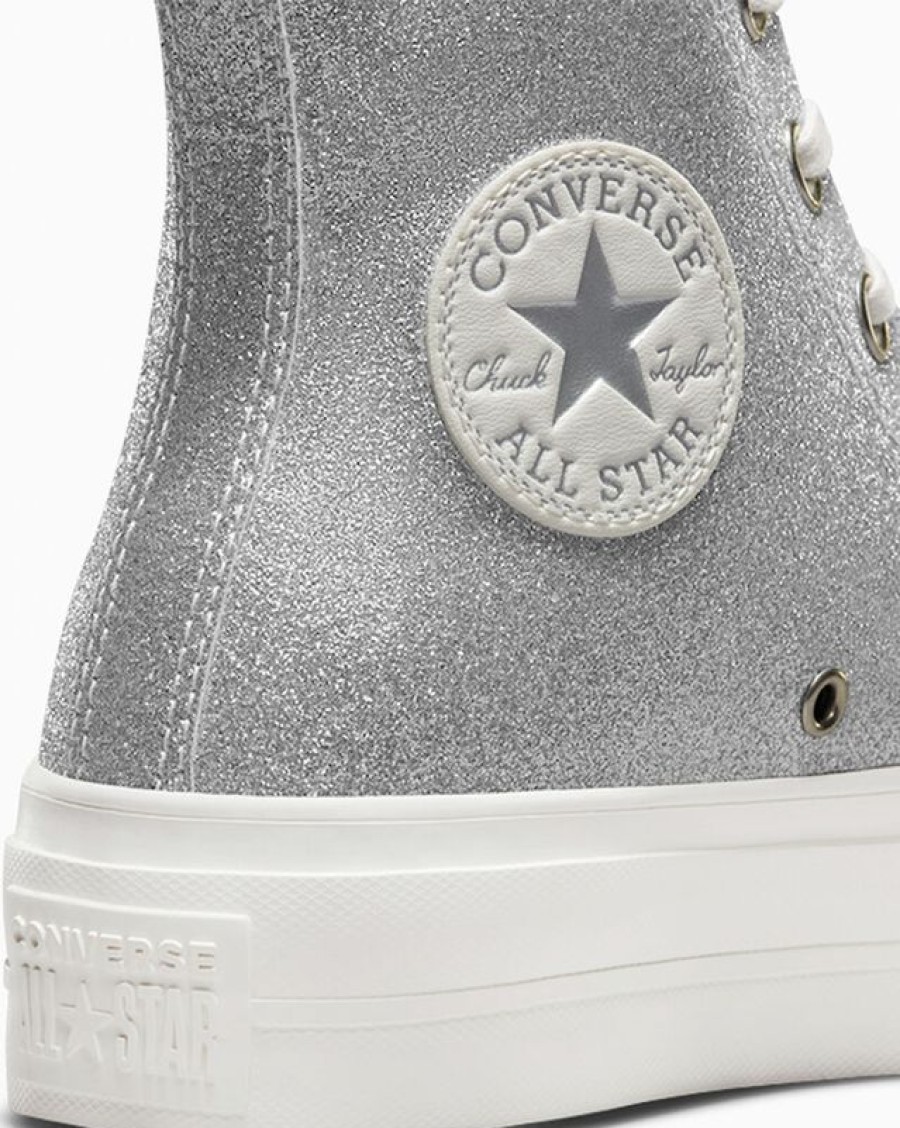 Mujer Converse Plataformas | Chuck Taylor All Star Lift Platform Glitter