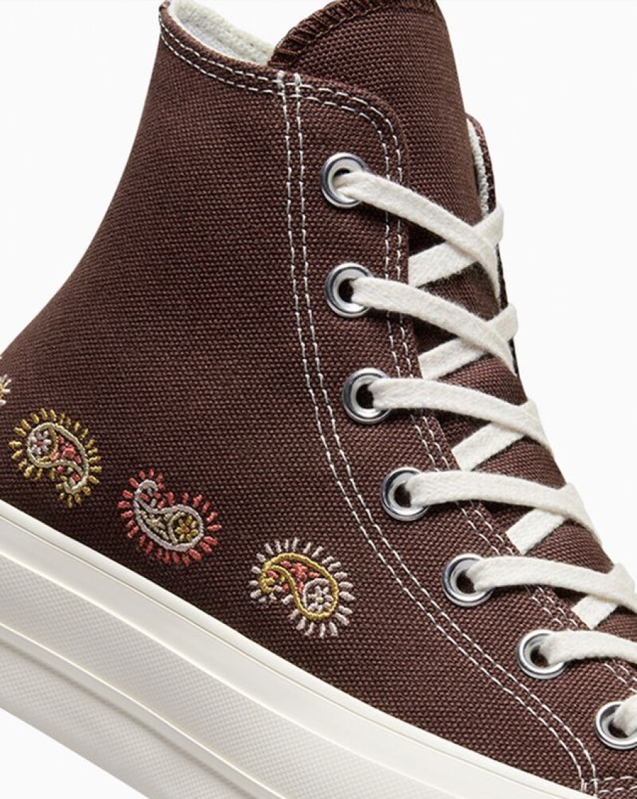 Mujer Converse Corte Alto | Chuck Taylor All Star Lift Platform Crafted Evolution