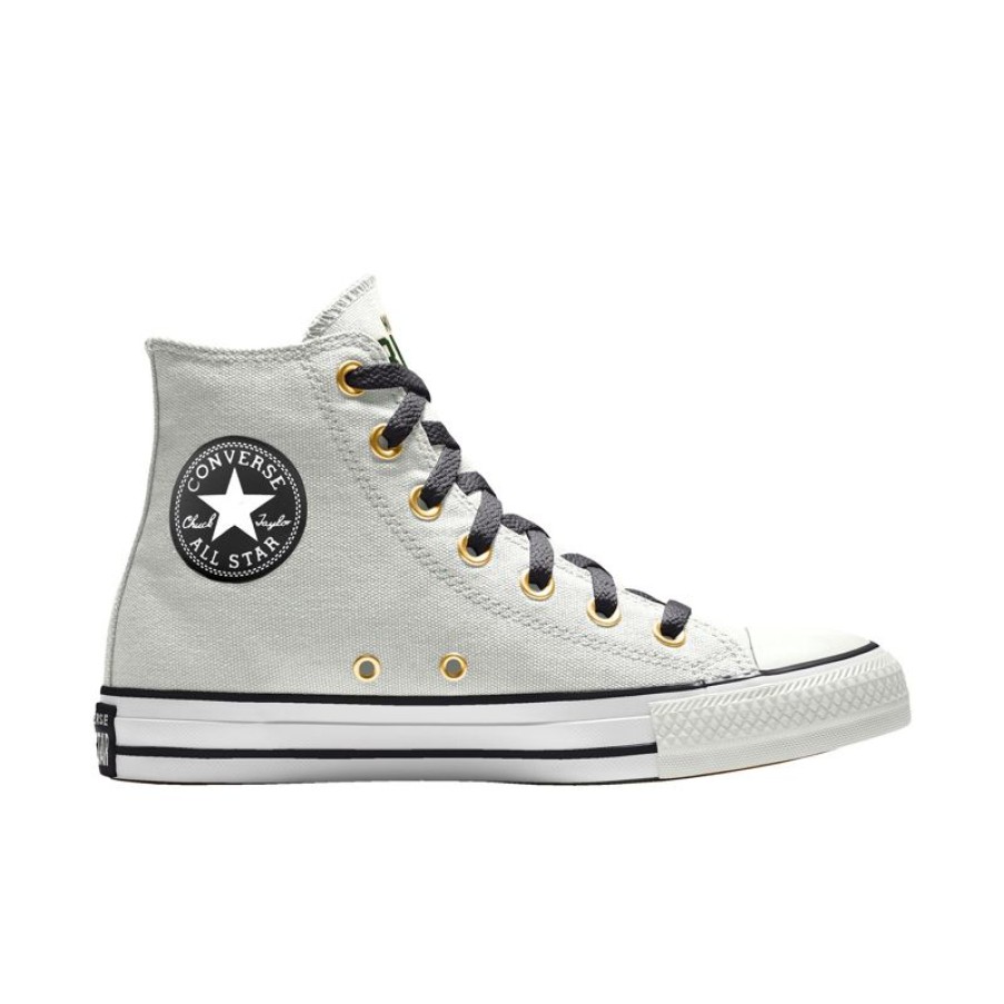 Mujer Converse Chuck Cl Sicas | Custom Chuck Taylor All Star NBA By You - Milwaukee Bucks