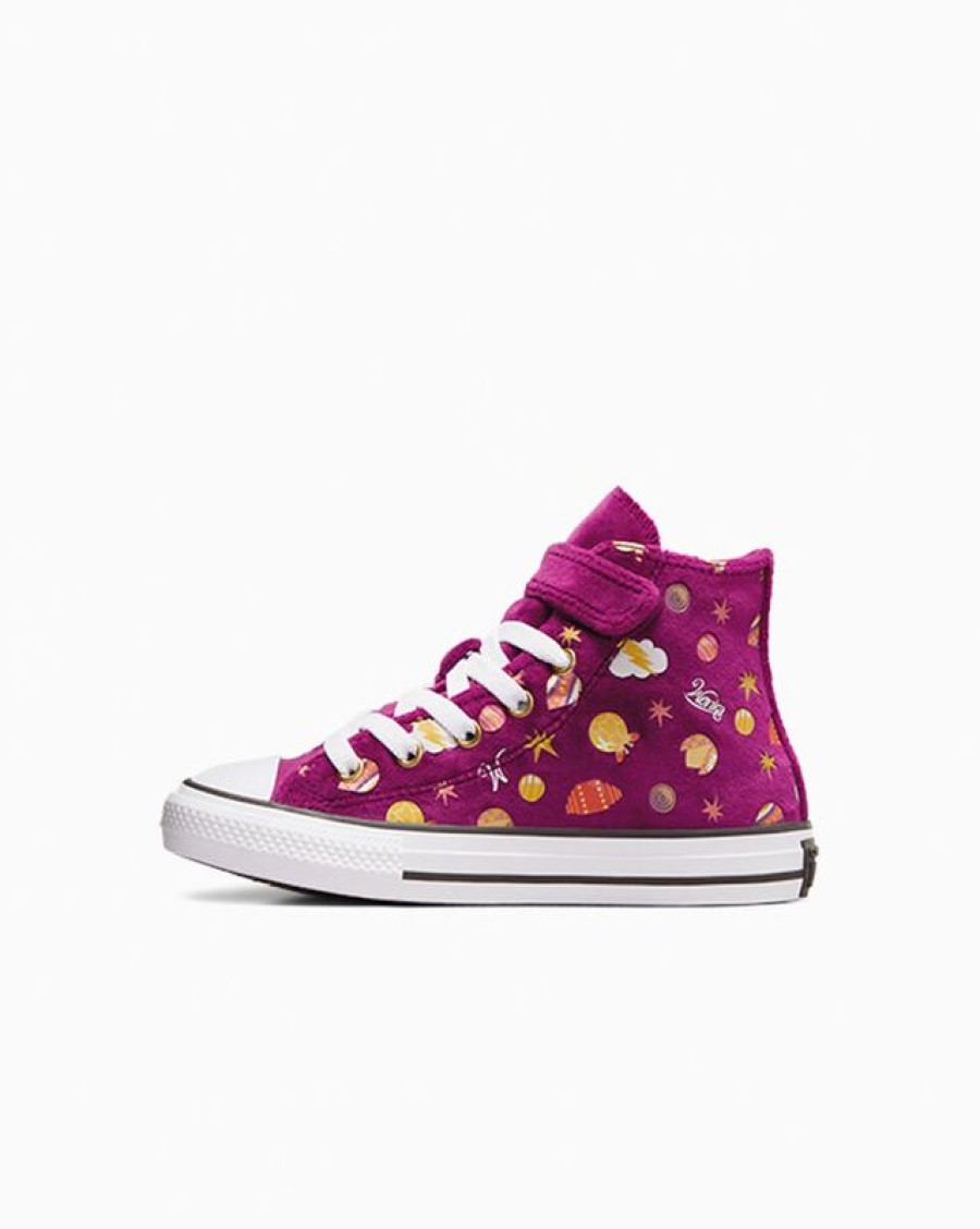 Ninos Converse Corte Alto | Converse X Wonka Chuck Taylor All Star Easy On